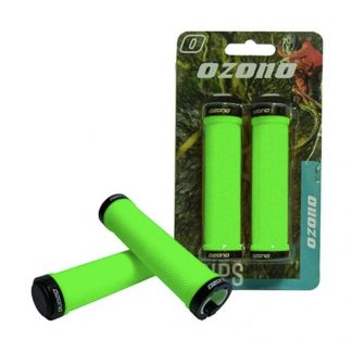 GRIPS / PUÑOS OZONO M.T.B. 2 LOCK VERDE / NEGRO