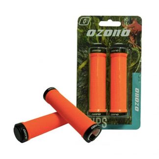 GRIPS / PUÑOS OZONO M.T.B. 2 LOCK NARANJO/ NEGRO