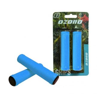 GRIPS / PUÑOS OZONO M.T.B. 2 LOCK CELESTE / NEGRO