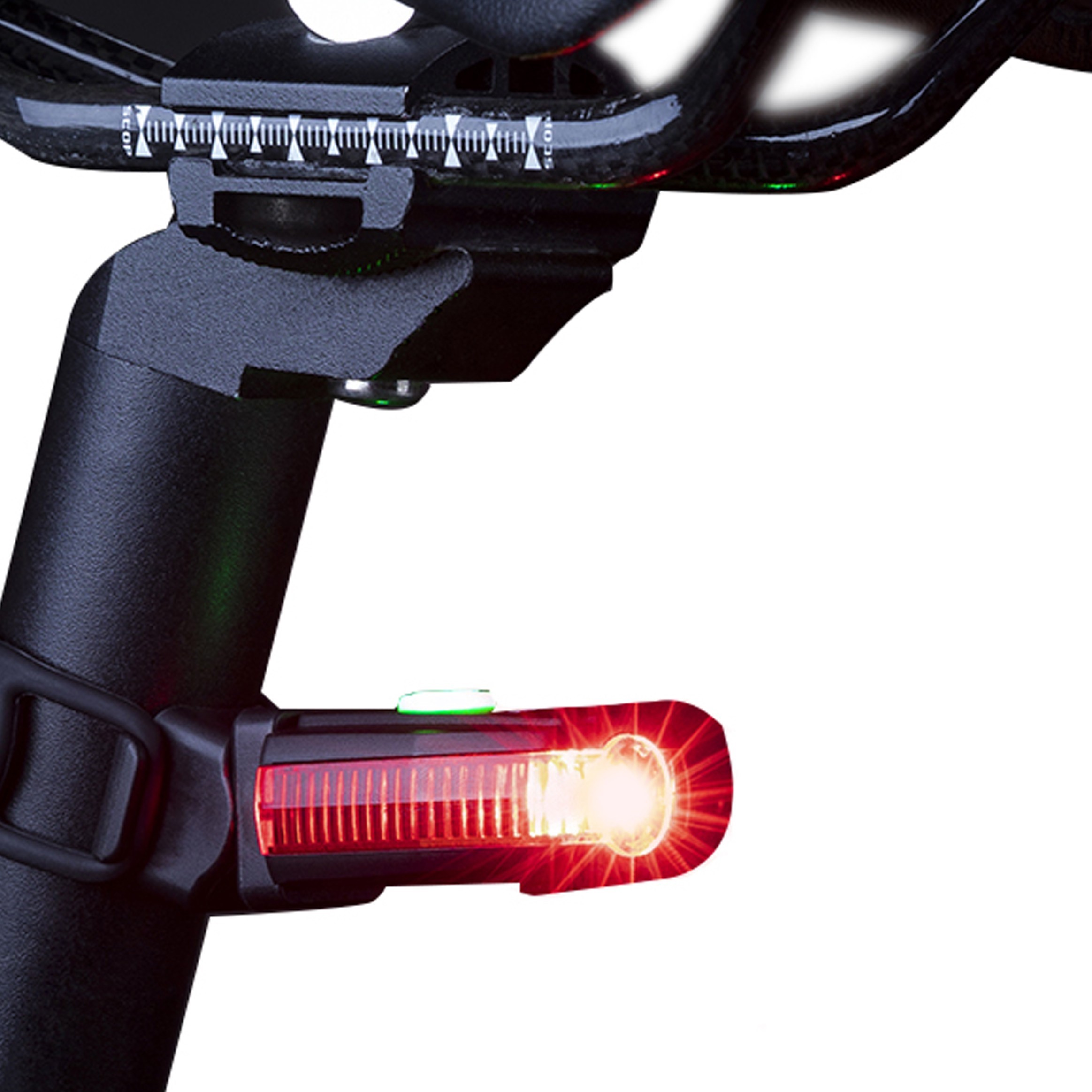 COMPRA Luz Trasera para Bicicleta con Direccional y Sensor Rockbros