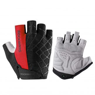 GUANTE CORTO PARA CICLISMO ROJO