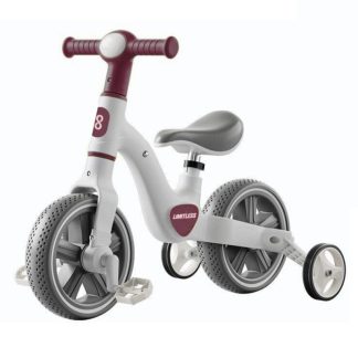 Bicicleta Triciclo infantil Nino 1.0 <br>Blanco/Morado aro 12
