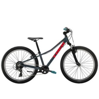 Bicicleta Niño Trek Precaliber 24 Suspensión 8 Velocidades azul